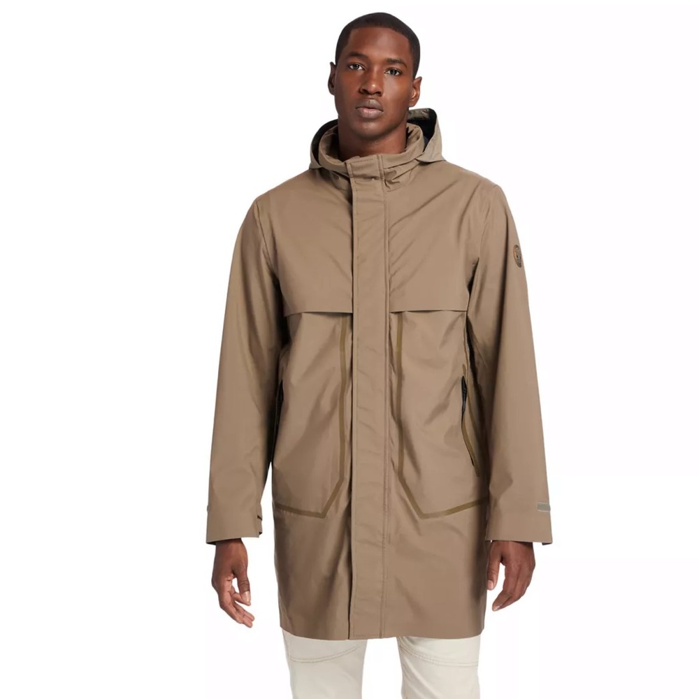 TIMBERLAND MEN'S WATERPROOF TRAVEL PARKA - Picture 1 of 13